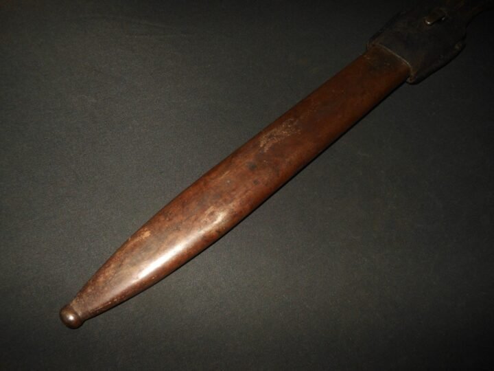WW1 Prussian Army S98/05 mS Seitengewehr – SAWBACK BUTCHER BAYONET – VERY NICE! — image 18