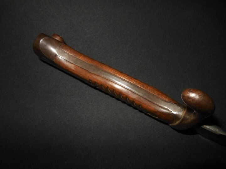 WW1 Prussian Army S98/05 mS Seitengewehr – SAWBACK BUTCHER BAYONET – VERY NICE! — image 10