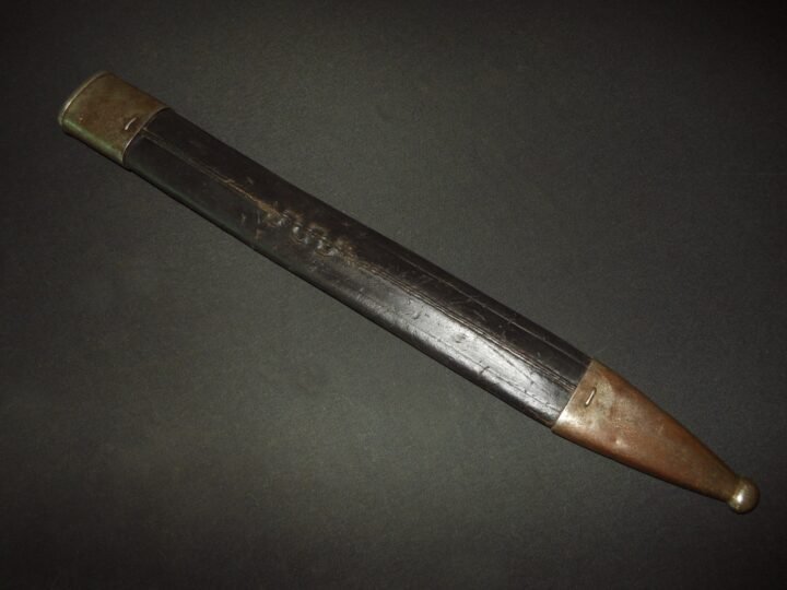 WW1 Prussian Army S98/05 mS Seitengewehr – SAWBACK BUTCHER BAYONET – DUAL MAKER! — image 14