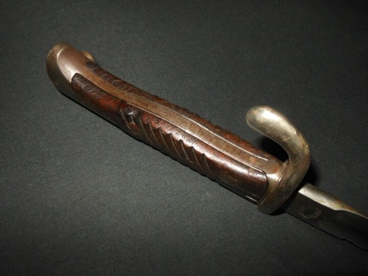 WW1 Prussian Army S98/05 mS Seitengewehr – SAWBACK BUTCHER BAYONET – DUAL MAKER! — image 9