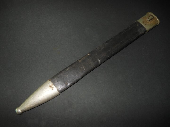 WW1 Prussian Army S98/05 mS Seitengewehr – SAWBACK BUTCHER BAYONET – VERY NICE! — image 13