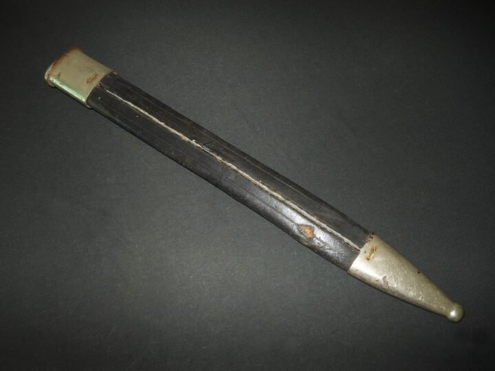 WW1 Prussian Army S98/05 mS Seitengewehr – SAWBACK BUTCHER BAYONET – VERY NICE! — image 14