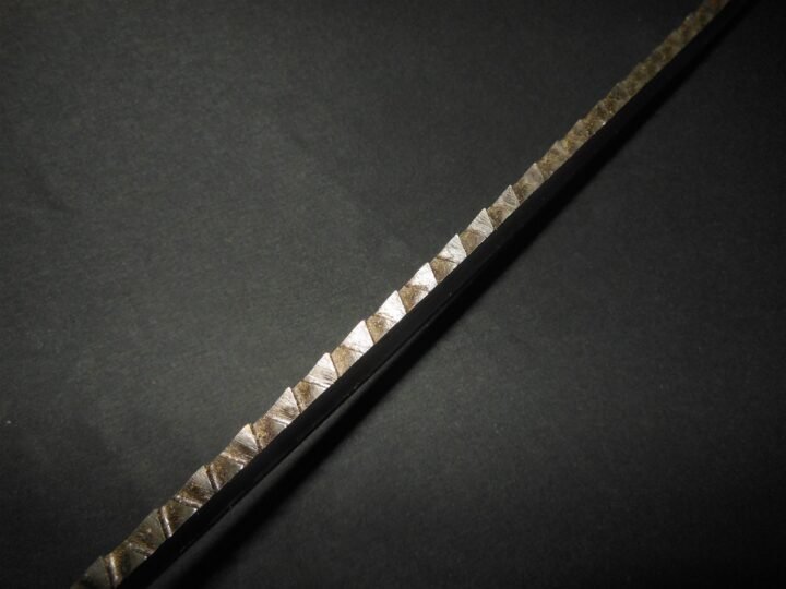 WW1 Prussian Army S98/05 mS Seitengewehr – SAWBACK BUTCHER BAYONET – VERY NICE! — image 11