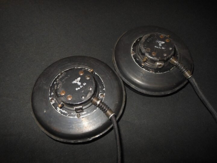 WW2 German Wehrmacht Dfh. a Kopfhörer – PANZER HEADSET – 1943 – #9 – VERY NICE! — image 7