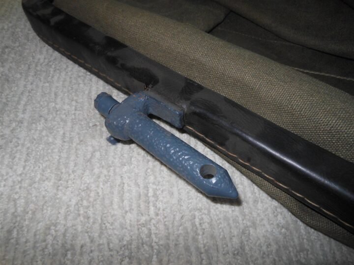 WW2 German Wehrmacht Hulsenfangsack- SPENT CASING BAG – 5cm KwK 39 – RESTORED! — image 10