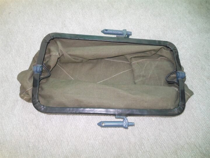 WW2 German Wehrmacht Hulsenfangsack- SPENT CASING BAG – 5cm KwK 39 – RESTORED! — image 2