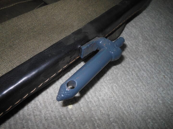 WW2 German Wehrmacht Hulsenfangsack- SPENT CASING BAG – 5cm KwK 39 – RESTORED! — image 5