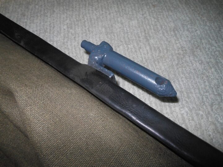 WW2 German Wehrmacht Hulsenfangsack- SPENT CASING BAG – 5cm KwK 39 – RESTORED! — image 8