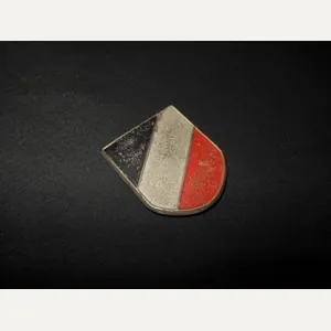 WW2 German Wehrmacht EM/NCO Tropenhelm Abzeichen – TROPICAL PITH HELMET …