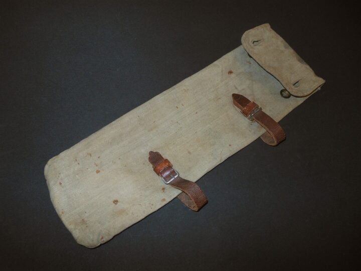 WW1 Prussian Heer Zeltausrüstung – TENT POLE & PIN CARRY BAG W/CONTENTS – NICE! — image 5