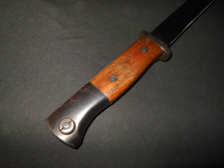 WW2 German Wehrmacht – S/155 K – BAYONET & SCABBARD – 1934 – EARLY – RARE! — image 6