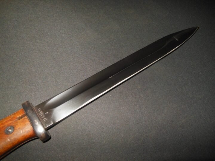 WW2 German Wehrmacht – S/155 K – BAYONET & SCABBARD – 1934 – EARLY – RARE! — image 7