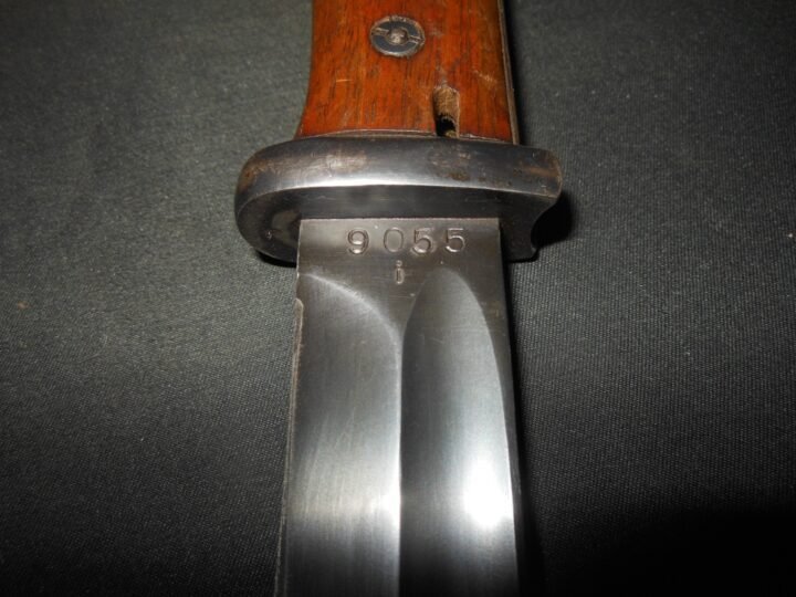 WW2 German Wehrmacht – S/155 K – BAYONET & SCABBARD – 1934 – EARLY – RARE! — image 8