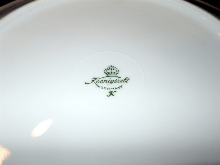 WW2 German Luftwaffe Regimentssteller – PORCELAIN PLATE – KAMPFFLIEGERSCHULE 3 — image 5