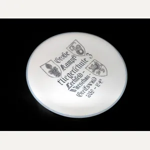WW2 German Luftwaffe Regimentssteller – PORCELAIN PLATE – KAMPFFLIEGERSCHULE 3