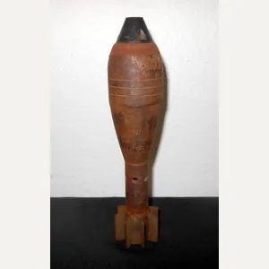 WW2 German Wehrmacht W.Gr.36 – 5.0 CM MORTAR ROUND w/ …