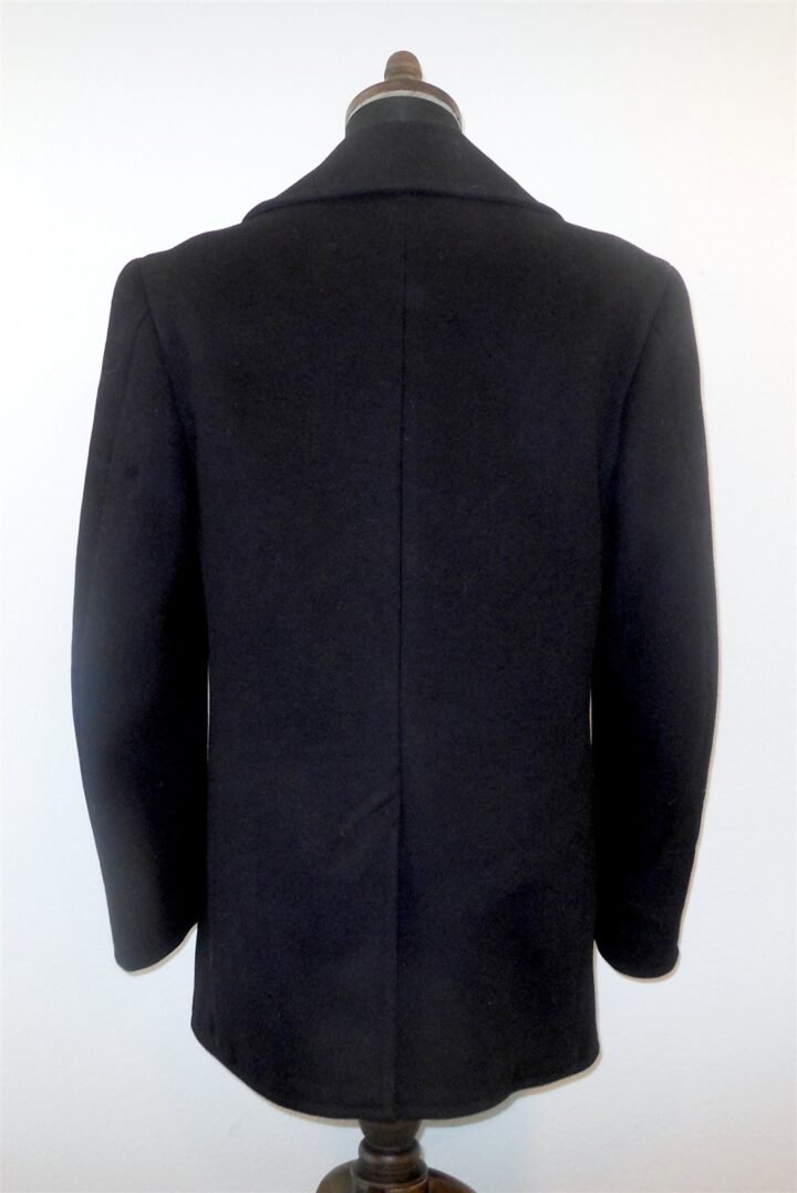 WW2 / Korean War US Navy – PEA COAT 100% WOOL – NAVAL CLOTHING DEPOT – NAMED — image 4