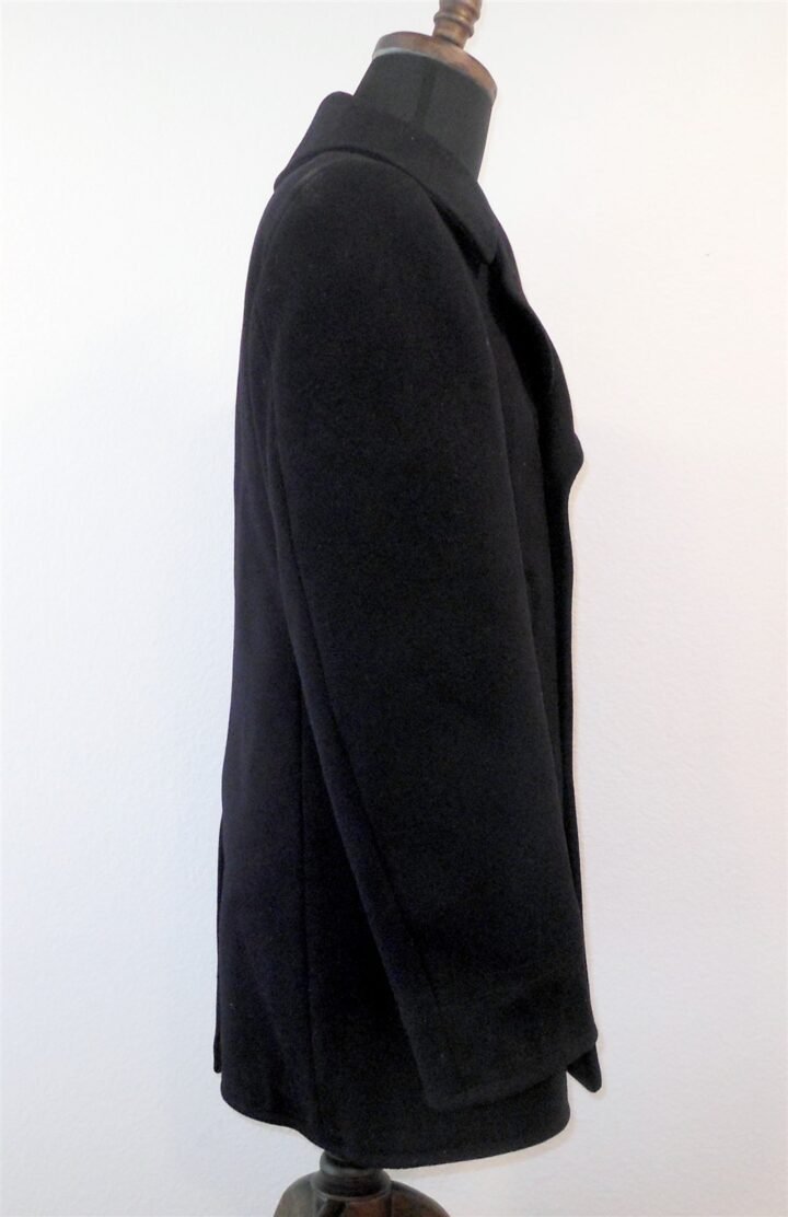 WW2 / Korean War US Navy – PEA COAT 100% WOOL – NAVAL CLOTHING DEPOT – NAMED — image 6