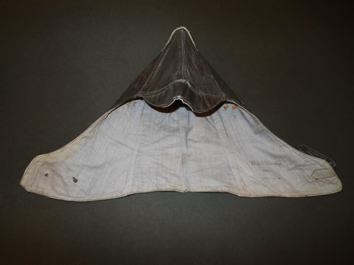 WW2 German Kriegsmarine Kapuzenhaube – FOUL WEATHER HOOD – LATE-WAR – NICE! — image 10