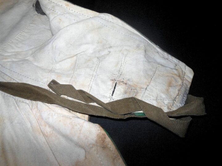 WW2 German Wehrmacht Kopfhaube – REVERSIBLE CAMOUFLAGE HOOD – SPLINTERTARNMUSTER — image 11