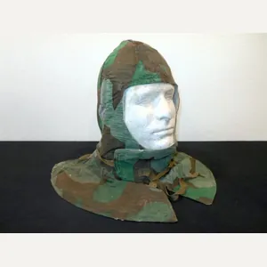 WW2 German Wehrmacht Kopfhaube – REVERSIBLE CAMOUFLAGE HOOD – SPLINTERTARNMUSTER