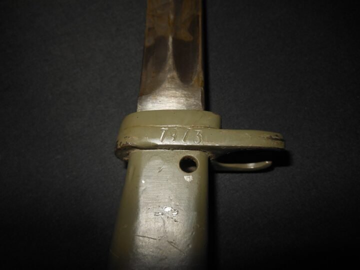 WW1 German Prussian Seitengewehr 98 – ERSATZ COMBAT BAYONET – GEW.98 – NICE — image 11