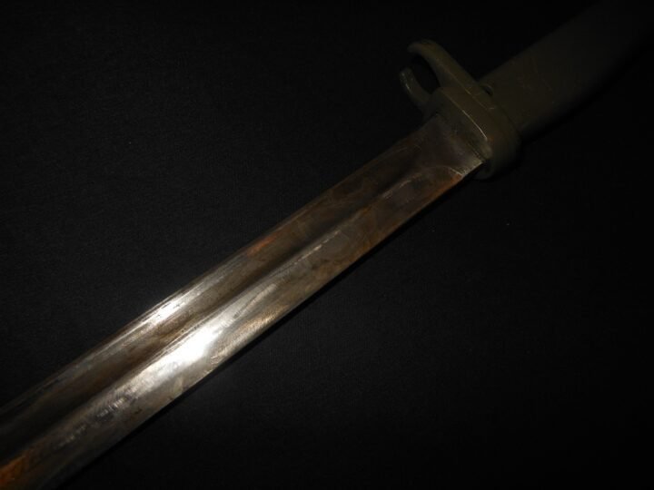 WW1 German Prussian Seitengewehr 98 – ERSATZ COMBAT BAYONET – GEW.98 – NICE — image 4