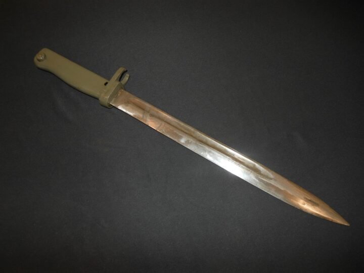 WW1 German Prussian Seitengewehr 98 – ERSATZ COMBAT BAYONET – GEW.98 – NICE — image 6