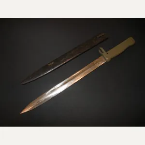 WW1 German Prussian Seitengewehr 98 – ERSATZ COMBAT BAYONET – …