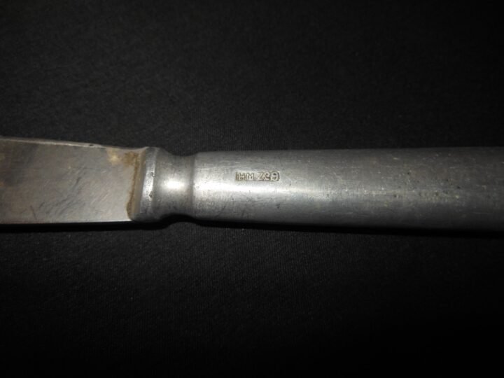 WW2 German Kriegsmarine Messer – MESS HALL / FIELD KNIFE – H.M.Z. 39 – NICE! — image 3
