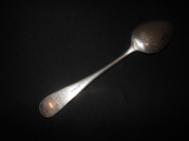 WW2 German Luftwaffe Löffel – MESS HALL / GALLEY SERVING SPOON – GPSW 40 – NICE — image 2