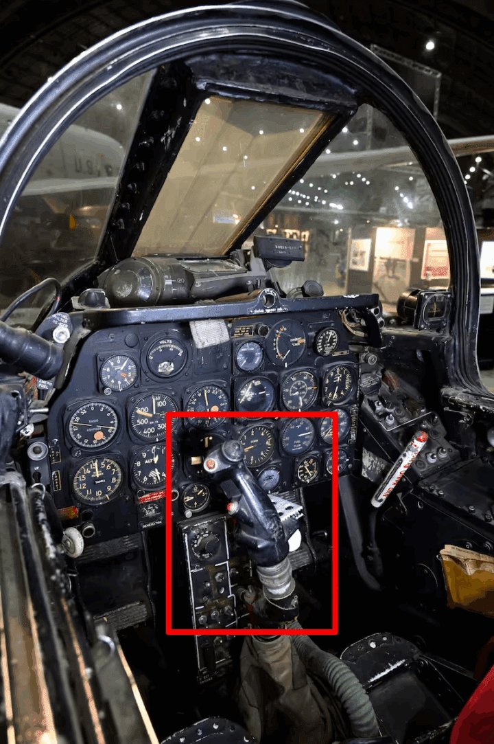 KOREAN WAR USAF Aircraft – B-8G2 CONTROL STICK – EARLY GUARDIAN ELECTRIC – RARE! — image 16