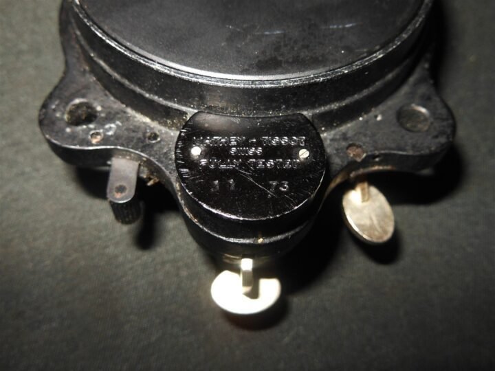 WW2 Style Swiss Aircraft Clock – MATHEY-TISSOT TYPE 12 – JUNGHANS – RARE! — image 11