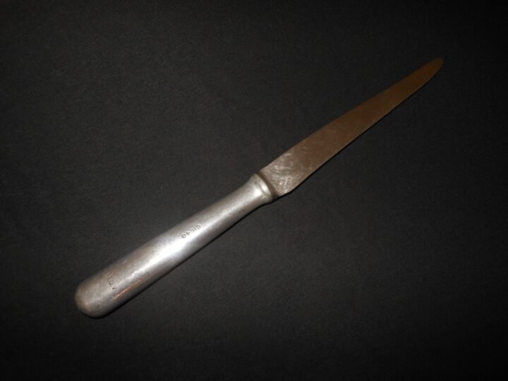 WW2 German Luftwaffe Messer – MESS HALL / FIELD KNIFE – C.H. 40 – NICE! — image 3