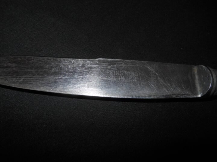 WW2 German Luftwaffe Messer – MESS HALL / FIELD KNIFE – H.M.Z. 38 – NICE! — image 2