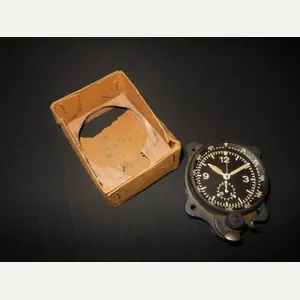 WW2 German Luftwaffe Borduhr – JUNGHANS COCKPIT CLOCK – 5th …