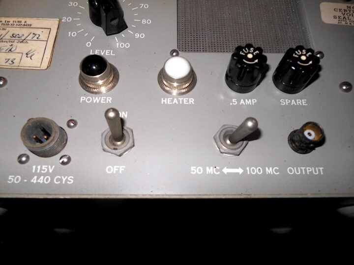 US Army / Navy – AAN / USM-45 RADIO FREQUENCY CALIBRATOR – TS-979 – VERY NICE! — image 6