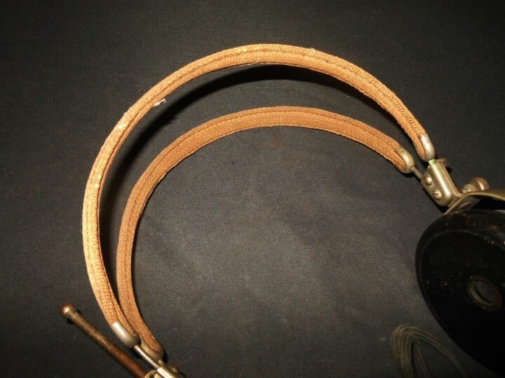 WW2 US Army Air Force Navy – 'MATCHED TONE' RADIO HEADSET – VET ESTATE – NICE! — image 3