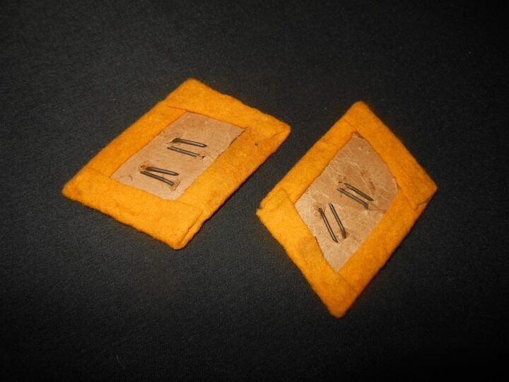 WW2 German Luftwaffe Kragenspiegel – COLLAR TABS – GEFREITER- PRIVATE – NICE! — image 2