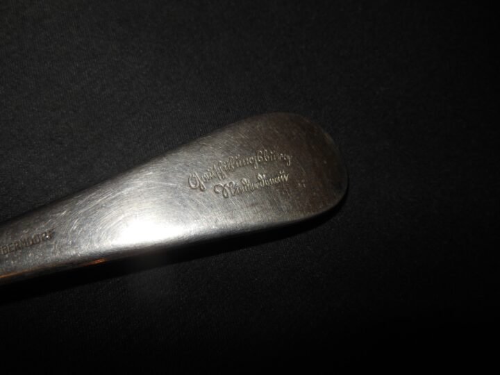 WW2 German NSDAP Gabel – INSTITUTIONAL FORK – GAUSCHULUNGSBURG – NICE! — image 5