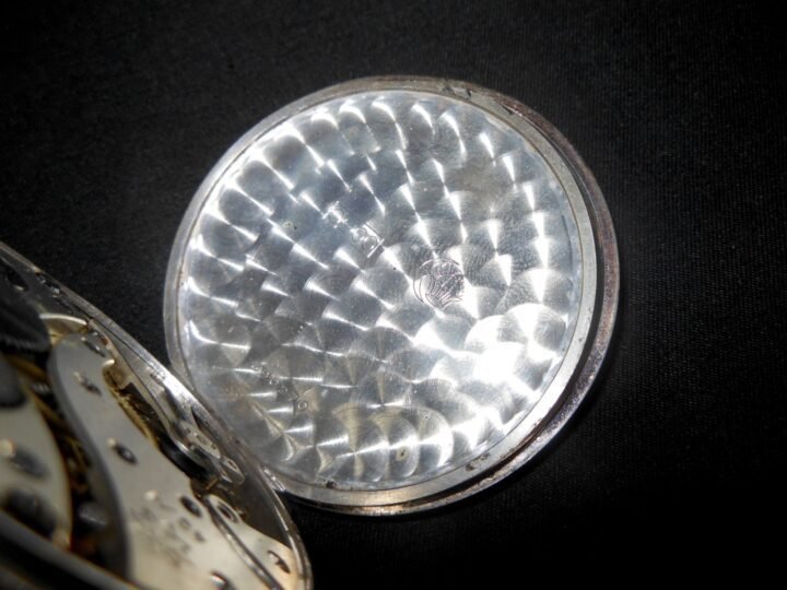 WW2 German Wehrmacht – OFFICER SILVER POCKET WATCH – PRESENTED BY FROMM – RARE! — image 14