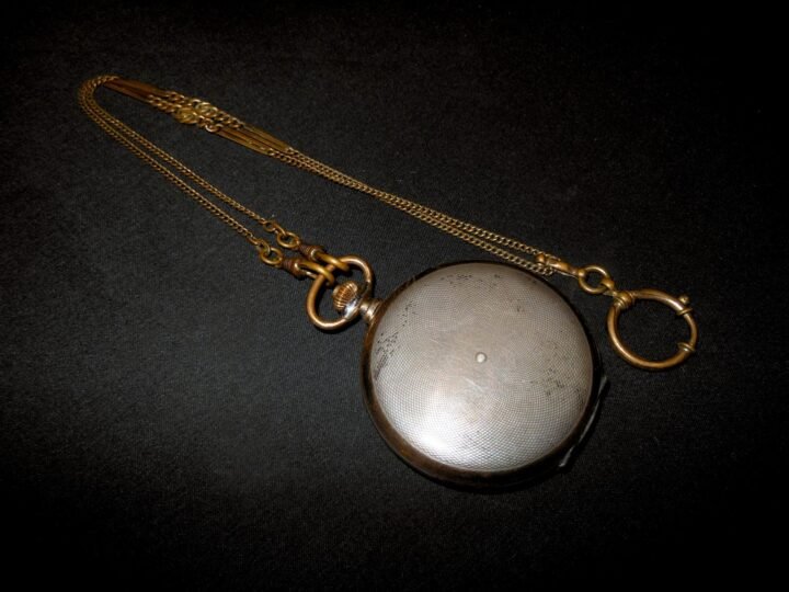 WW2 German Wehrmacht – OFFICER SILVER POCKET WATCH – PRESENTED BY FROMM – RARE! — image 6