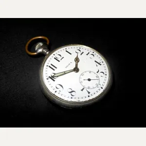 WW1 German Fliegertruppen Taschenuhr – AIRCRAFT COCKPIT CLOCK – DORA …