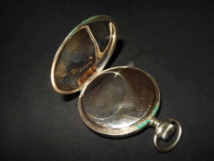 WW1 German Heeres Taschenuhr – ARMY ISSUE POCKET WATCH w/ STRAP – REVUE – NICE! — image 11