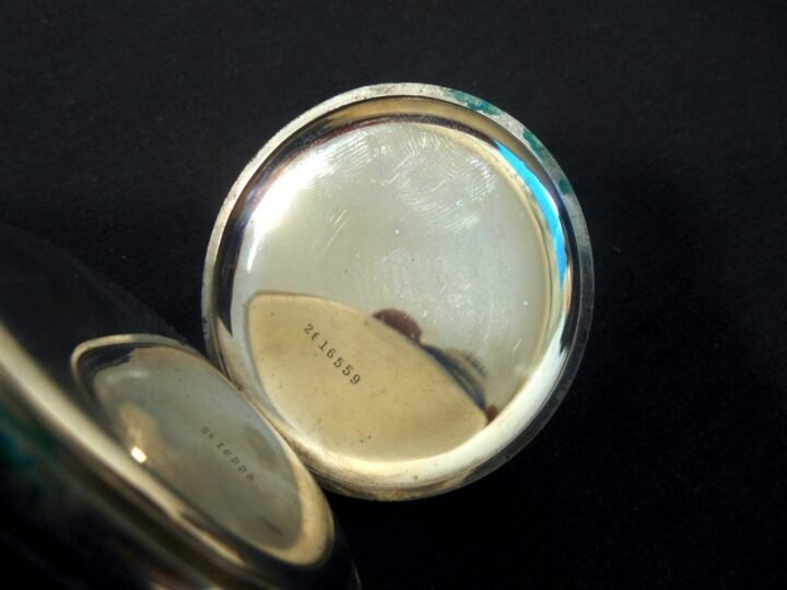 WW1 German Heeres Taschenuhr – ARMY ISSUE POCKET WATCH w/ STRAP – REVUE – NICE! — image 12