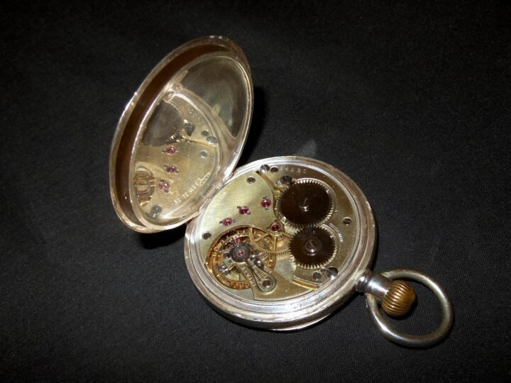 WW1 British Army – SILVER PRESENTATION POCKET WATCH w/ HISTORY – VERY NICE! — image 10