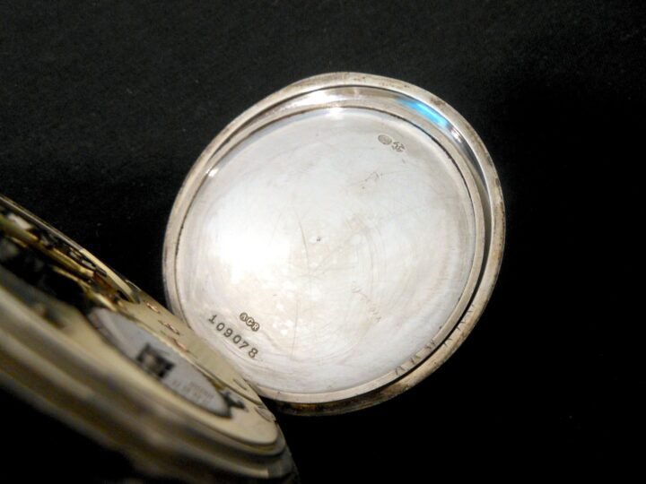 WW1 British Army – SILVER PRESENTATION POCKET WATCH w/ HISTORY – VERY NICE! — image 13