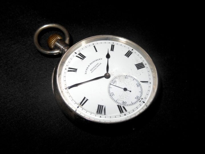 WW1 British Army – SILVER PRESENTATION POCKET WATCH w/ HISTORY – VERY NICE! — image 4
