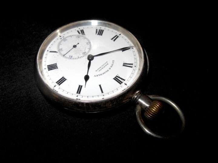 WW1 British Army – SILVER PRESENTATION POCKET WATCH w/ HISTORY – VERY NICE! — image 6