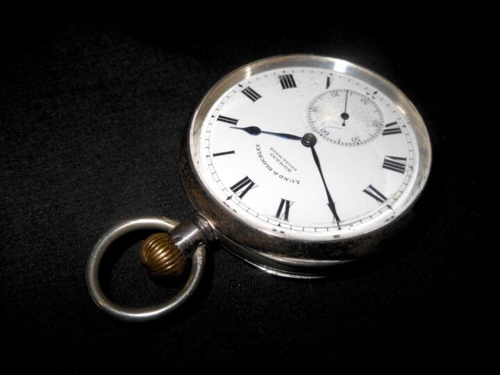 WW1 British Army – SILVER PRESENTATION POCKET WATCH w/ HISTORY – VERY NICE! — image 7
